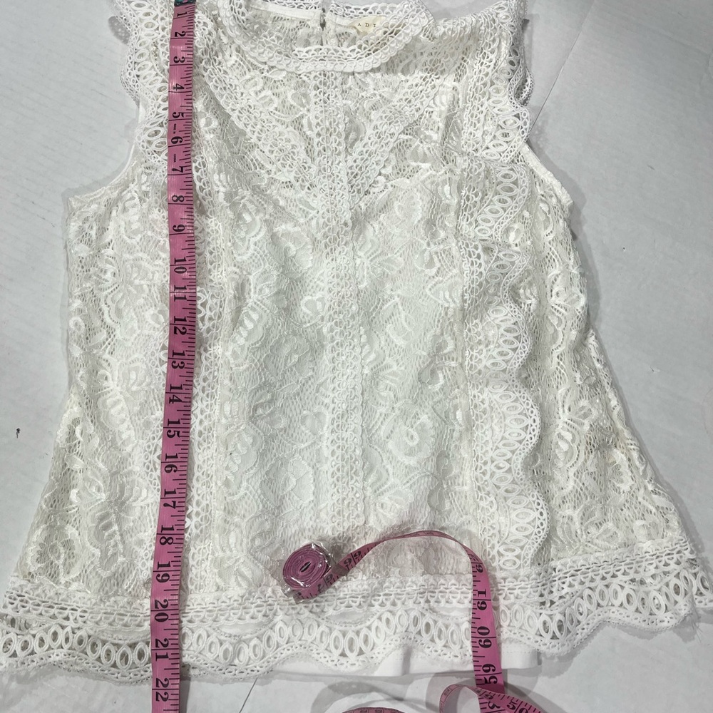 ADIVA RUFFLE SLEEVE LACE TOP (769) - Picture 16 of 16